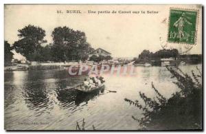 Rueil Malmaison - A Party Carnot on the Seine - Old Postcard