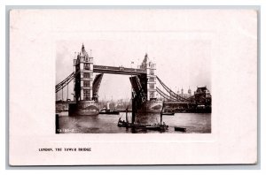 RPPC London Tower Bridge London England Postcard P28