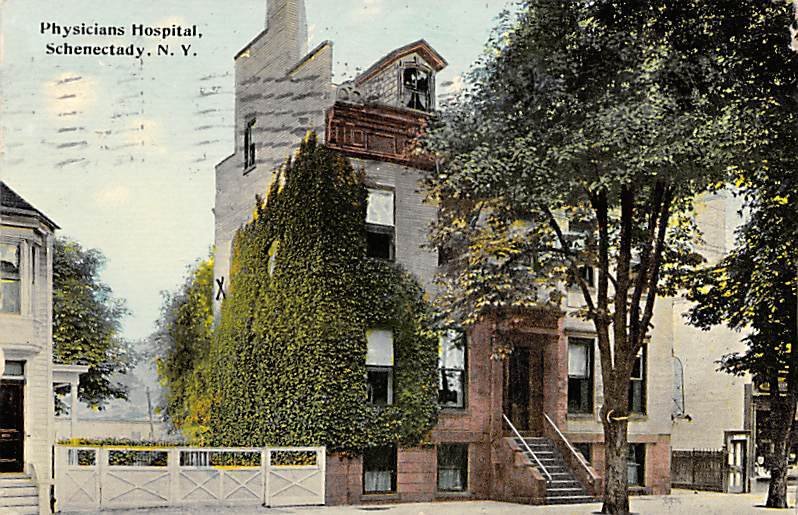 Physicians Schenectady, New York, USA Hospital 1912 