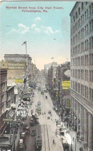 1907-15 Market Street from City Hall Tower, Philadelphia, PA Street View