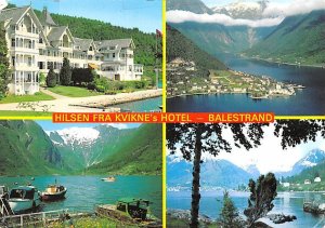 Hilsen Fra Kvikne's Hotel Balestrand Norway 1985 