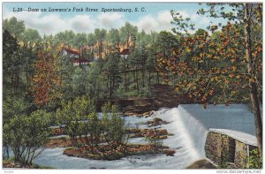 Dam On Lawson's Fork River, Spartanburg, South Carolina, 1930-1940s