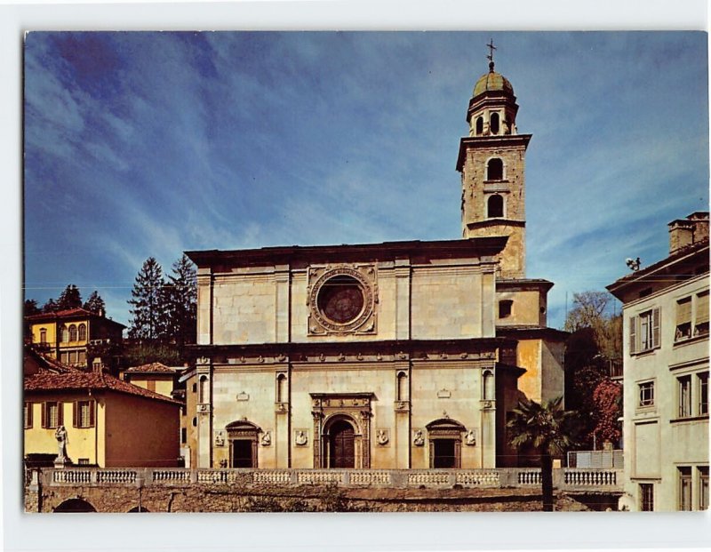 Postcard Cattedrale, Lugano, Switzerland