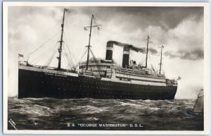 c.1910-20s S.S. George Washington Steamships United States Line F207