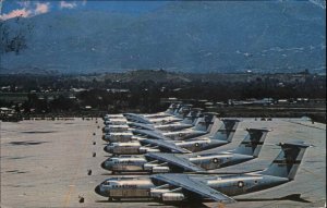 San Bernardino California CA Norton Air Force Base Jets Planes Vintage PC