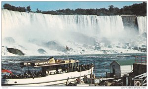 Maid of the Mist, Pleasure Boat, NIAGARA FALLS, Ontario, Canada, 40-60´s