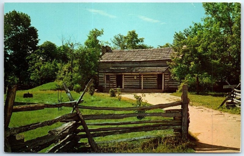 Postcard - The Rutledge Tavern, New Salem State Park, Illinois, USA