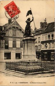 CPA COMPIEGNE - La Statue de Jeanne d'Arc (291377)