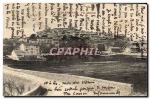 Postcard Old Valensole Vue Generale