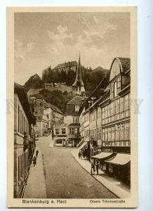 246810 GERMANY BLANKENBURG HURZ Trankestrasse Vintage postcard