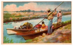 Seminole Indians  in the Everglades Florida