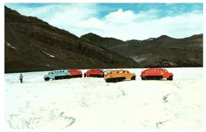 Lot 4 Canadian Rockies Columbia Icefields Snowmobiles Athabasca Glacier Postcard