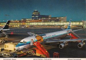 Canada Montreal International Airport At Night