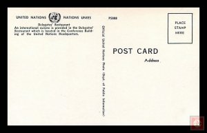 United Nations Delegates' Restaurant, NYC