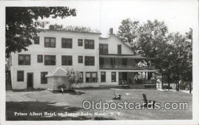 Prince Albert Hotel on Tupper Lake, Moody, New York, USA Motel Hotel Postal u...