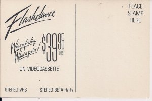 Jennifer Beals in Flashdance Ad, Beautiful Ballerina, Athletic Girl Legs 1983