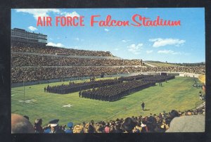 COLORADO SPRINGS COLORADO AIR FORCE FALCONS FOOTBALL STADIUM POSTCARD