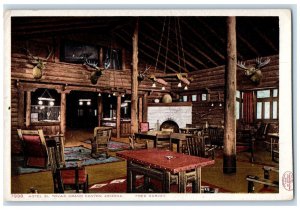 c1905 Hotel El Tovar Restaurant Interior Dining Grand Canyon Arizona AZ Postcard 