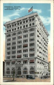 Shreveport Louisiana LA Commercial Nat'l Bank Vintage Postcard