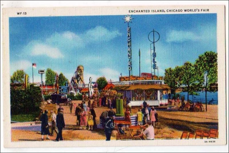 IL - Chicago. Enchanted Island, 1933 Worlds Fair