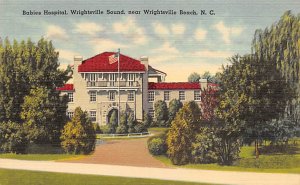 Babies Hospital, Wrigthsville Sound near Wrightsville Beach, N. C., USA Hospi...