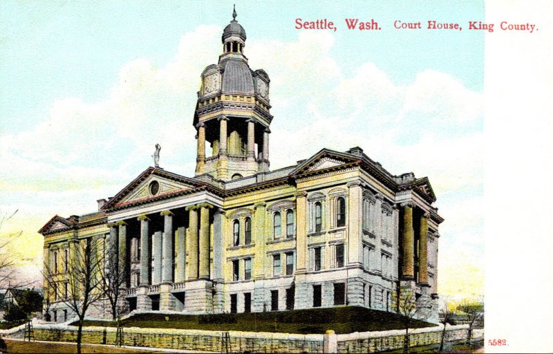 Washington Seattle King County Court House