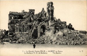 CPA Albert en Ruines, La Basilique FRANCE (1014523)