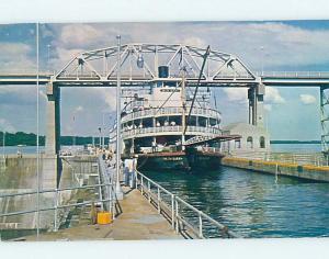 Pre-1980 postcard of NAMED IDENTIFIABLE BOAT hp8121