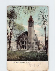 Postcard City Hall, Albany, New York