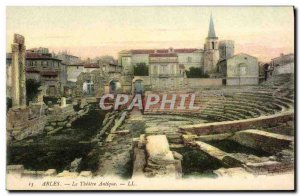Old Postcard Arles Theater Antique