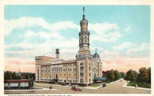 Indianapolis Indiana Murat Temple & Theatre Pub. Majestic Vintage Postcard c1930