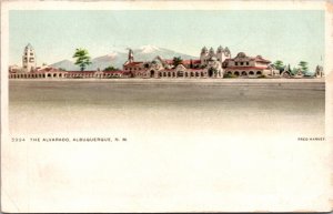 Postcard The Alvarado in Albuquerque, New Mexico