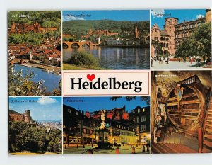 Postcard Heidelberg, Germany