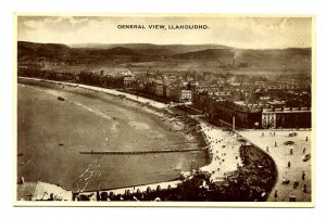 UK - Wales, Llandudno. Aerial View