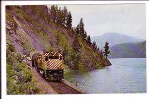 Canadian Pacific Railway, Freight Train Moyie Lake, Yahk, British Columbia