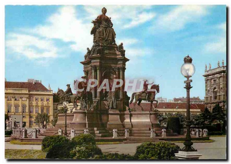 Postcard Modern Vienna Monument of Empress Maria Theresia