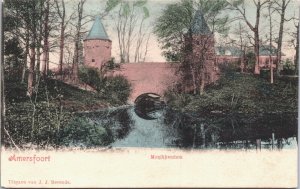 Netherlands Amersfoort Monnikendam Vintage Postcard 09.30
