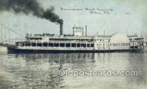 Provide Ferry Boats, Ship 1911 small crease right bottom corner, postal used ...
