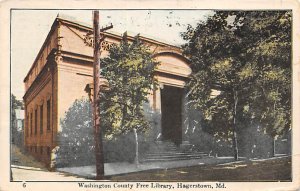 Washington County Free Library Hagerstown, Maryland MD s 