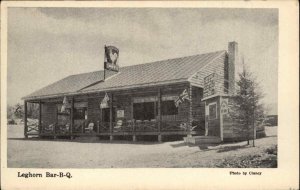 Halifax Area Nova Scotia Bar-B-Q Roadside c1940s Postcard