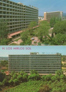 Los Mirlos Hotel Mallorca 2x Spanish Postcard s