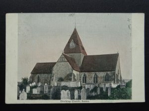 Sussex DITCHLING Saint Margarets Church c1906 Postcard