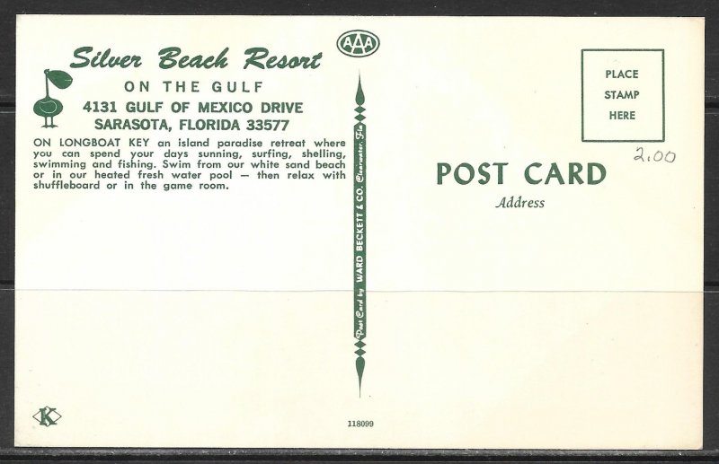 Florida, Sarasota - Silver Beach Resort - [FL- 428]