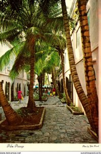 U S Virgin Islands St Thomas Charlotte Amalie Palm Passage Shopping Alley