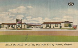 TUCSON, Arizona, 1930s-40s; Round-up Motel