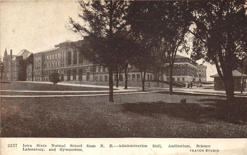 Cedar Falls IA State Normal School-University of Northen Iowa~Auditorium~1908 Pc