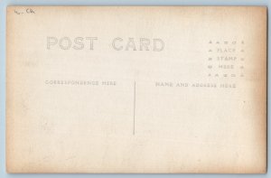 c1910's Corridor San Miguel Mission California CA RPPC Photo Antique Postcard
