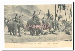 Zoo dacclimatation Old Postcard The Malabar (India Indian india zoo elephant ...