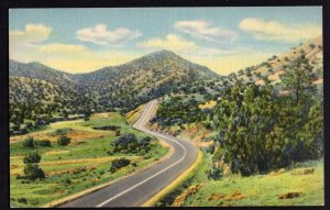 New Mexico Highway U.S. 66 through Sandia Mountains East of ALBUQUERQUE LINEN