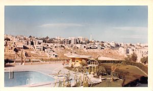 Intercontinental Hotel Pool Amman Jordan Writing on back 